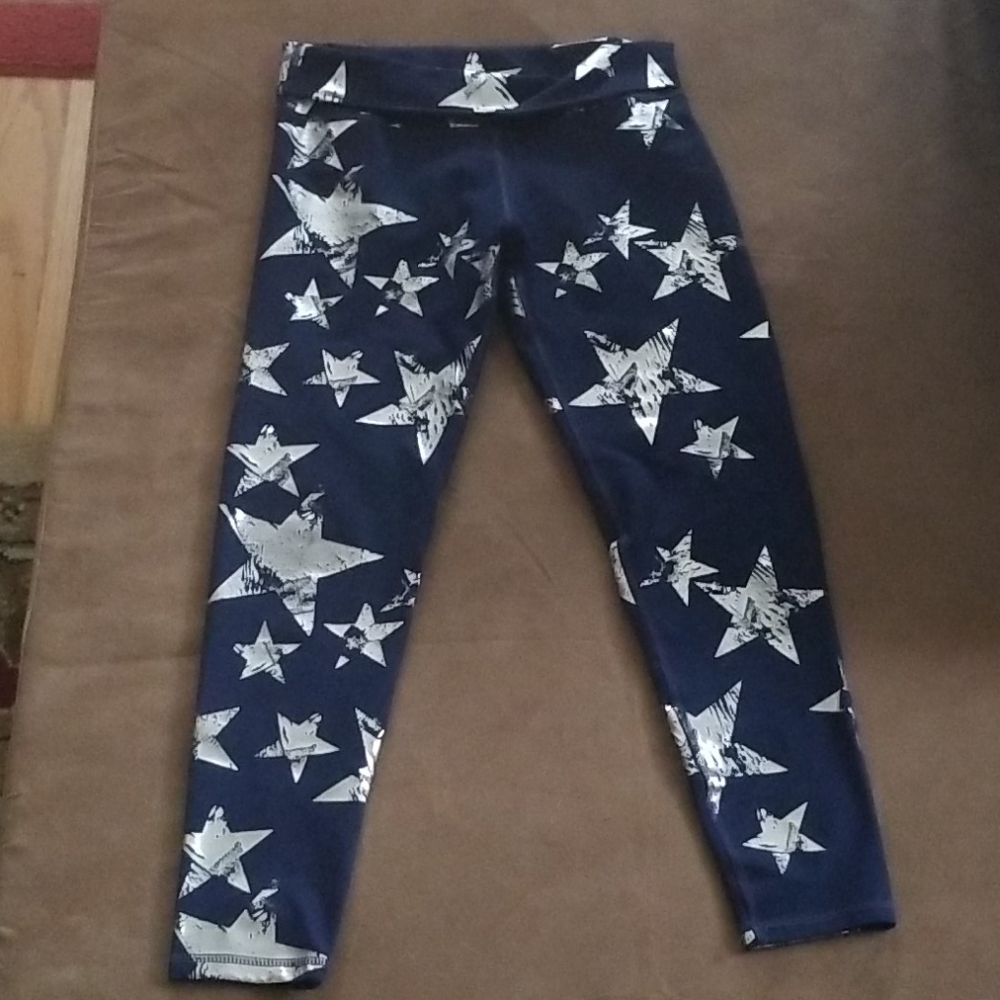 AERIE New! Silver Star 7/8 Leggings